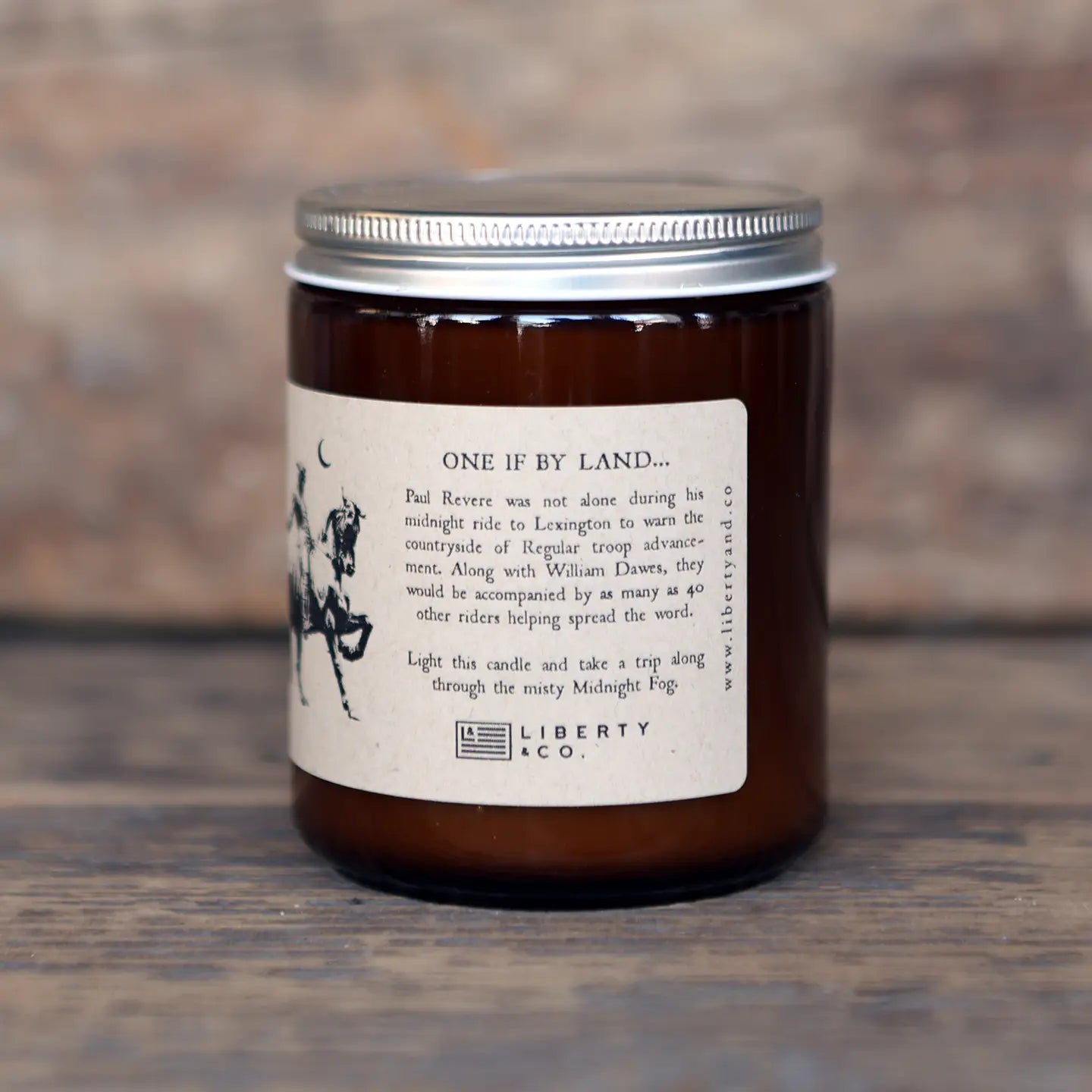 Revere's Ride candle