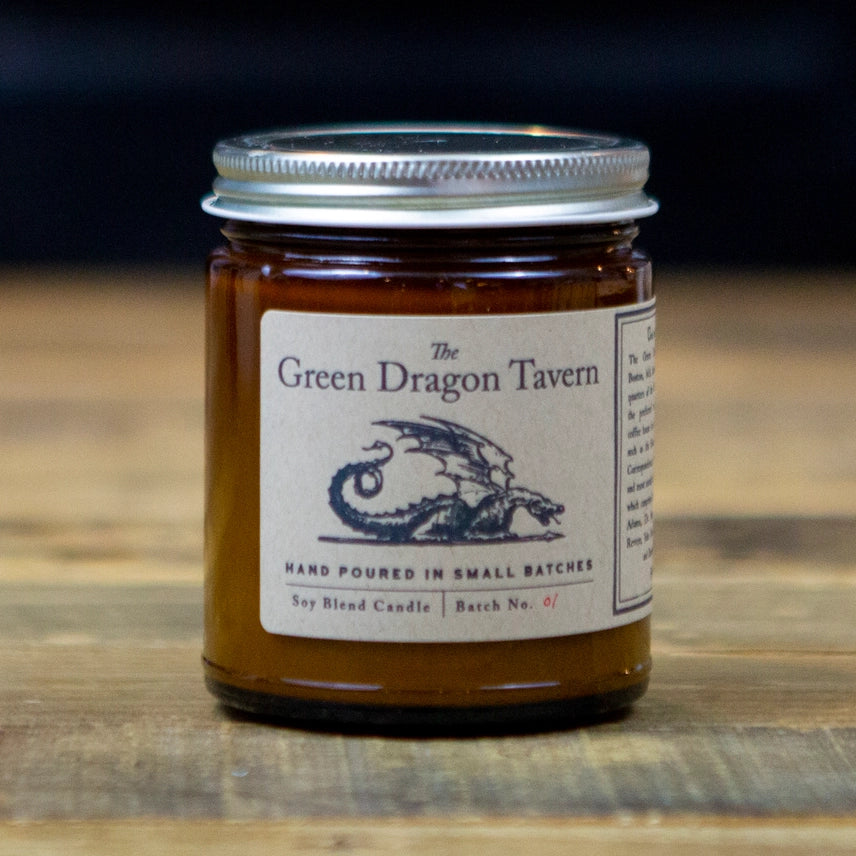 Green Dragon Candle