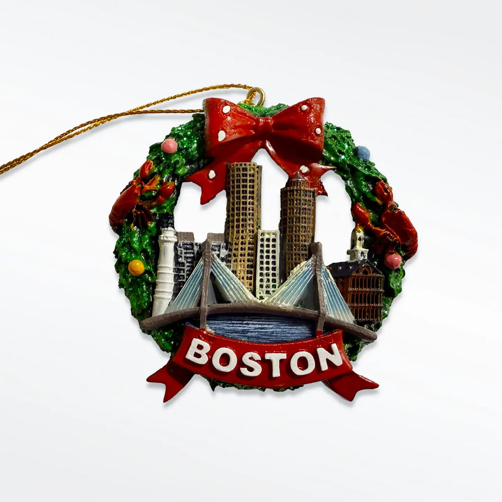 Boston Ornament