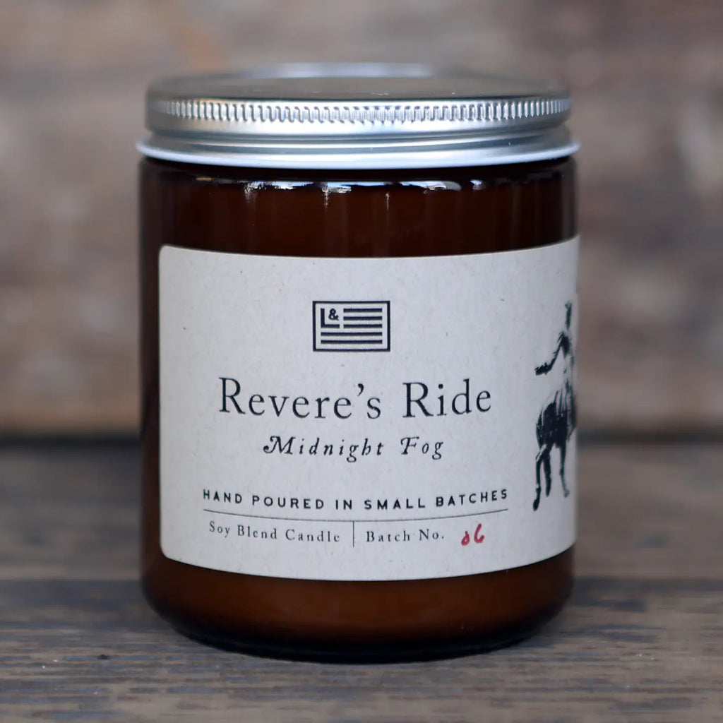 Revere's Ride candle